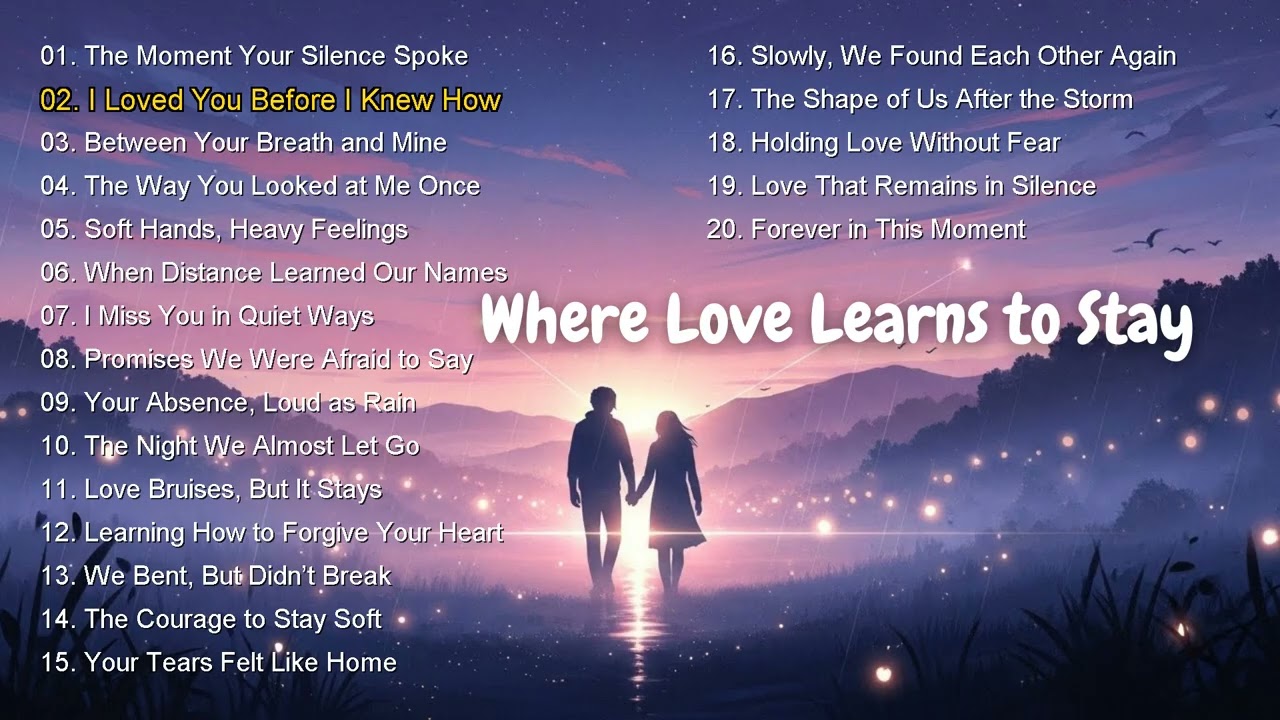 “Romantic Love Songs Playlist 💕 Emotional Pop Music | ElfafaX”