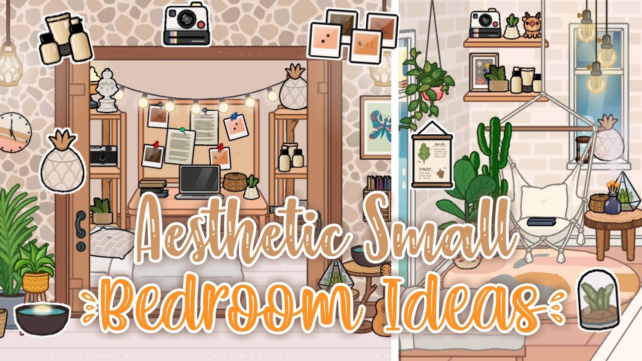 2 Aesthetic Small Bedroom Ideas! | Toca Life World - YouTube