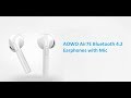 AOWO Air7E Bluetooth 4 2 Earphones with Mic