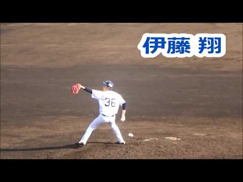 埼玉西武ライオンズ・伊藤翔／投球練習
