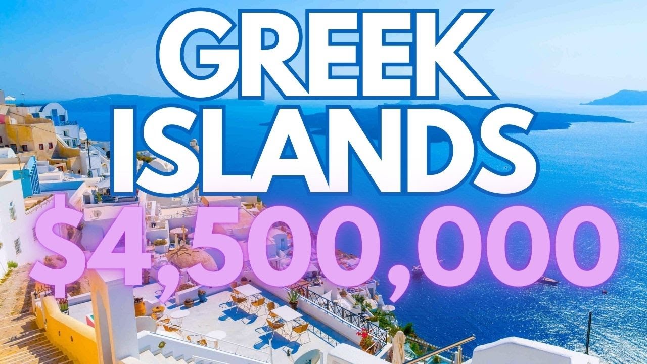 GREEK ISLAND HOME TOURS (Part 2) Luxury Real Estate on the AEGEAN SEA - 3 Exclusive House Tours