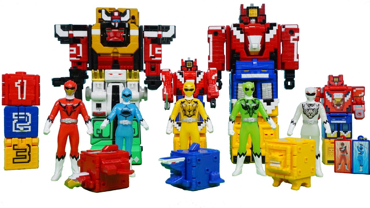 Super Sentai Zyuohger DX Zyuoh King & Wild Zyuoh King Mini Cube