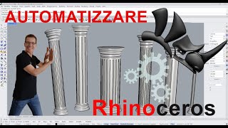 5 seconds to create a SLOTTED COLUMN in Rhino 3D.