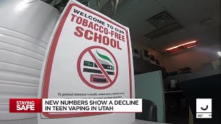 New data shows fewer Utah teens are vaping