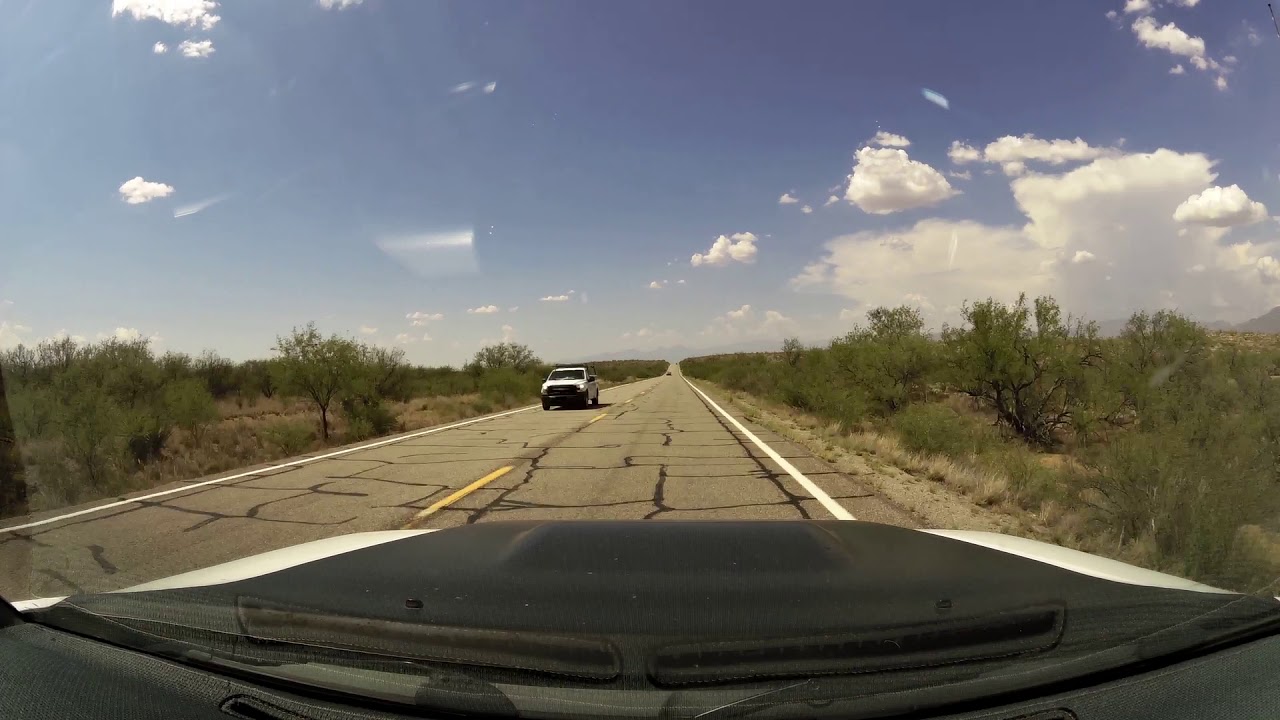 Time lapse drive Whetstone, AZ to Tucson, AZ 8.3.18 YouTube