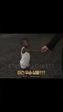 when jungkook met a lil boy in Malta