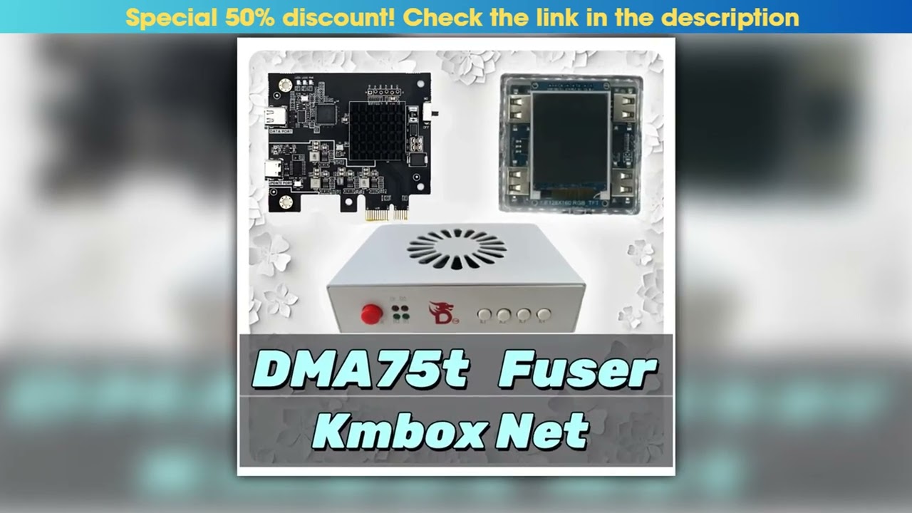 New Arrival DMA Bundle | 75t DMA Card | 6th Gen HDMI Fuser | Kmbox Net | DMA Hardware Kit••••••••••