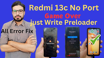 Redmi 13c After dft pro Dead No Port Fix By 1 click All Error Fix Nv Data Fix Dead Boot Repair fix