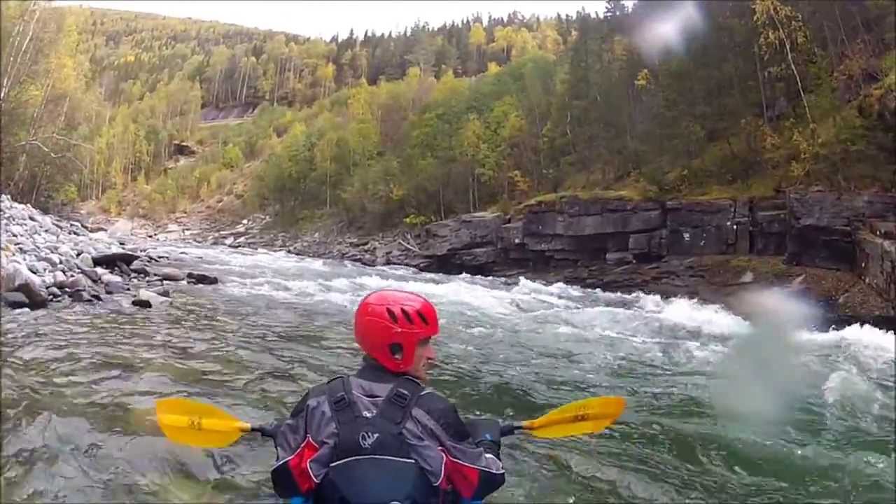 Ned Sjoa med duokajakk 28. og 29. sept 2013 med TKK