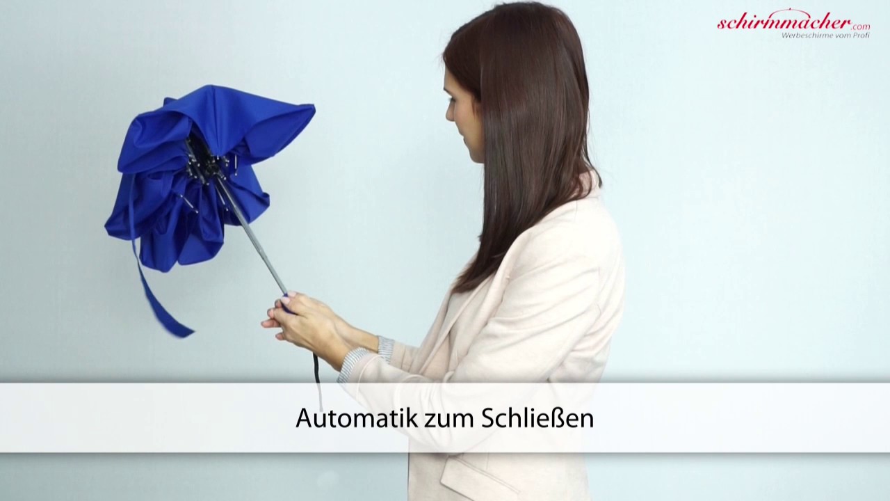 Produktvideo - Genie - Auf- und Zu-Automatik-Taschenschirm