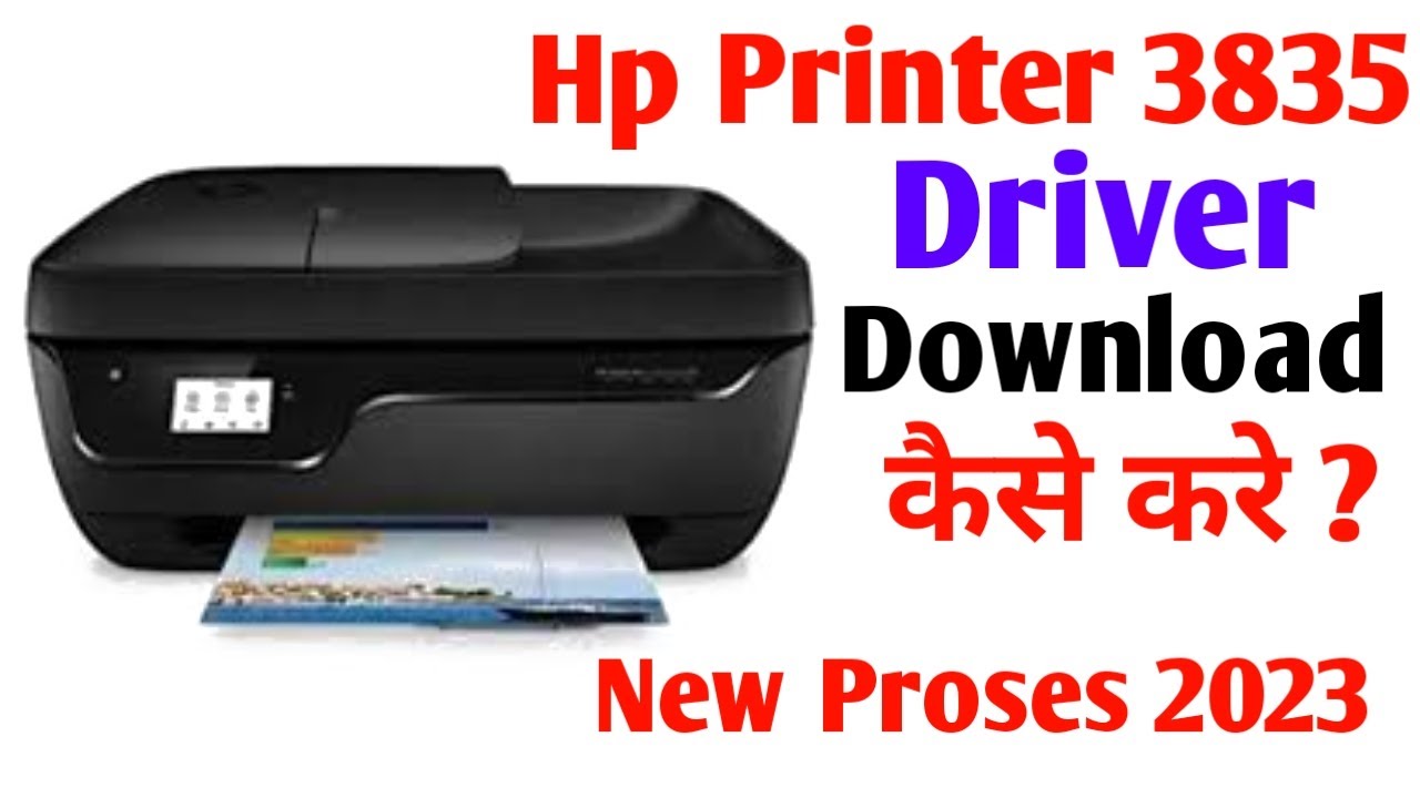 HP Deskjet Ink 3835 Printer Driver Download