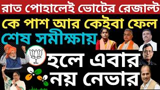 পশ্চিমবঙ্গে বিধানসভা নির্বাচনের সম্ভাব্য ফলাফল/Political Party Data Analytics/Daily News/Bengal