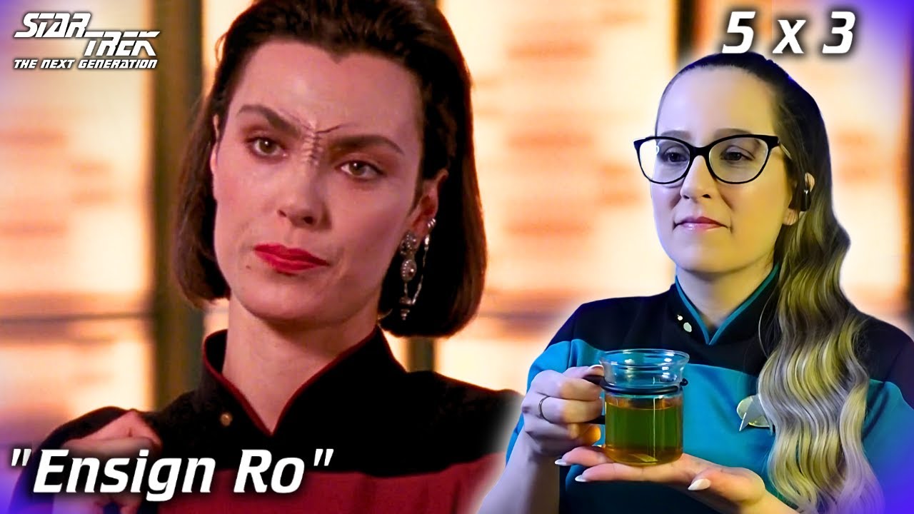 🖖Star Trek: The Next Generation 5x3 Ensign Ro REACTION