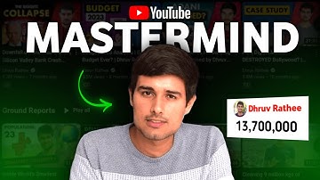 How @dhruvrathee  Dominates YouTube : His SECRET to Beat the YouTube Algorithm
