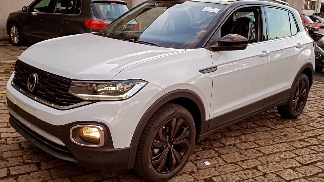 Novo Volkswagen Tcross Highline 250TSI 2024 Detalhes das novidades Novo pacote bicolor