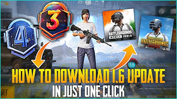 HOW TO UPDATE PUBG MOBILE 1.6 GLOBAL VERSION | HOW TO DOWNLOAD 1.6 OFFICIAL UPDATE