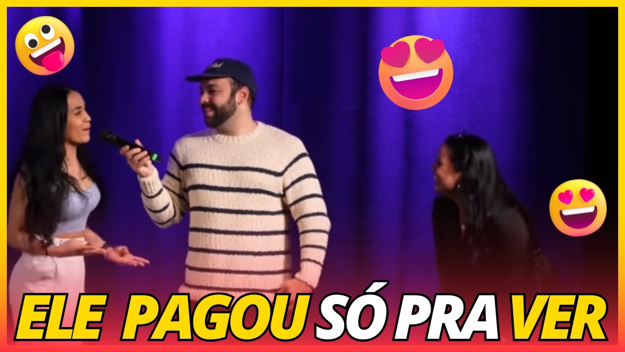 😈 AS SOLTEIRA  ELE PAGOU SÓ PRA VER.