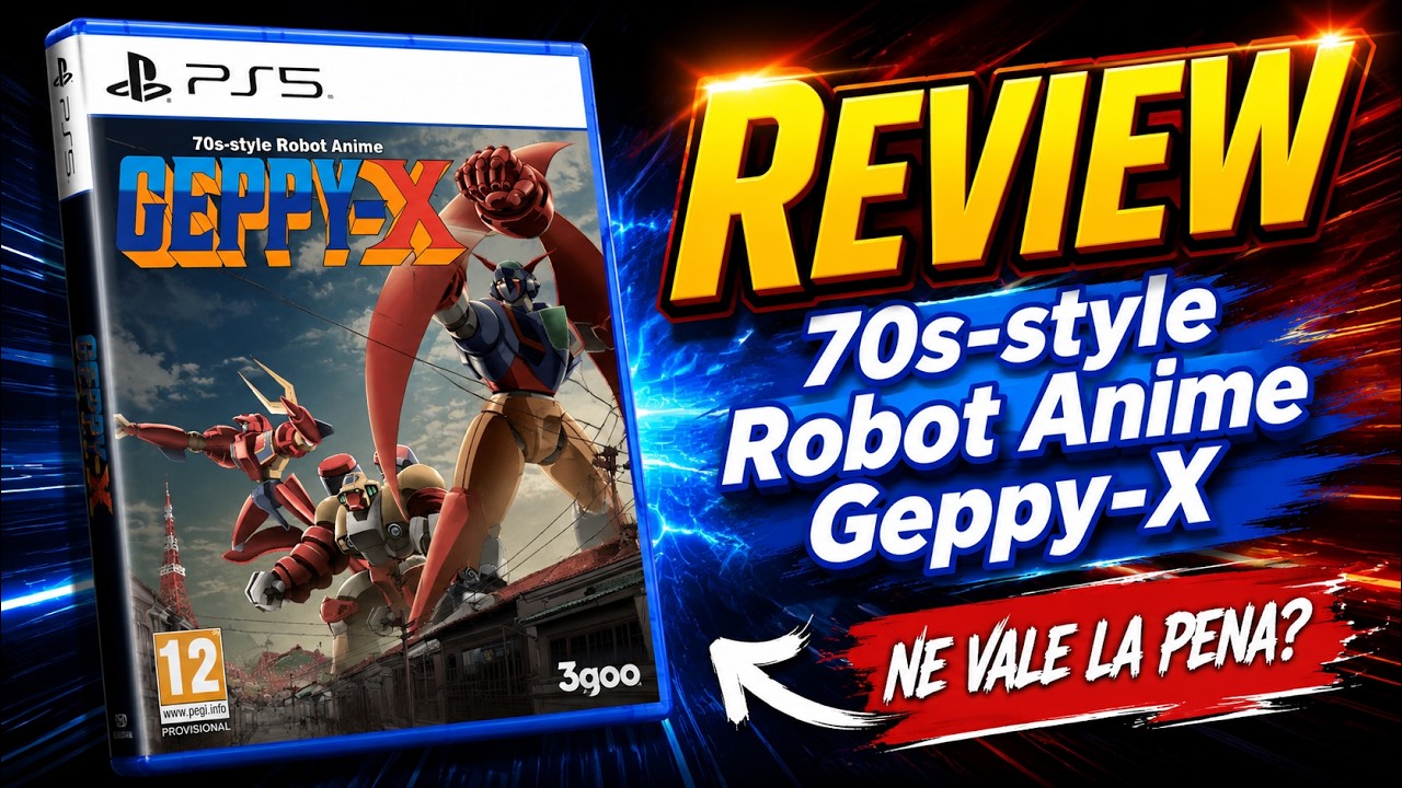 70s-style Robot Anime Geppy-X Recensione PS5