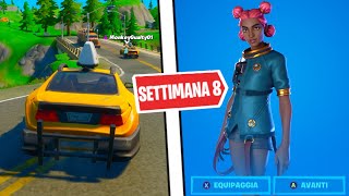 SFIDE SETTIMANA 8 ️ SECONDO STILE DI SIONA - Fortnite Stagione 3