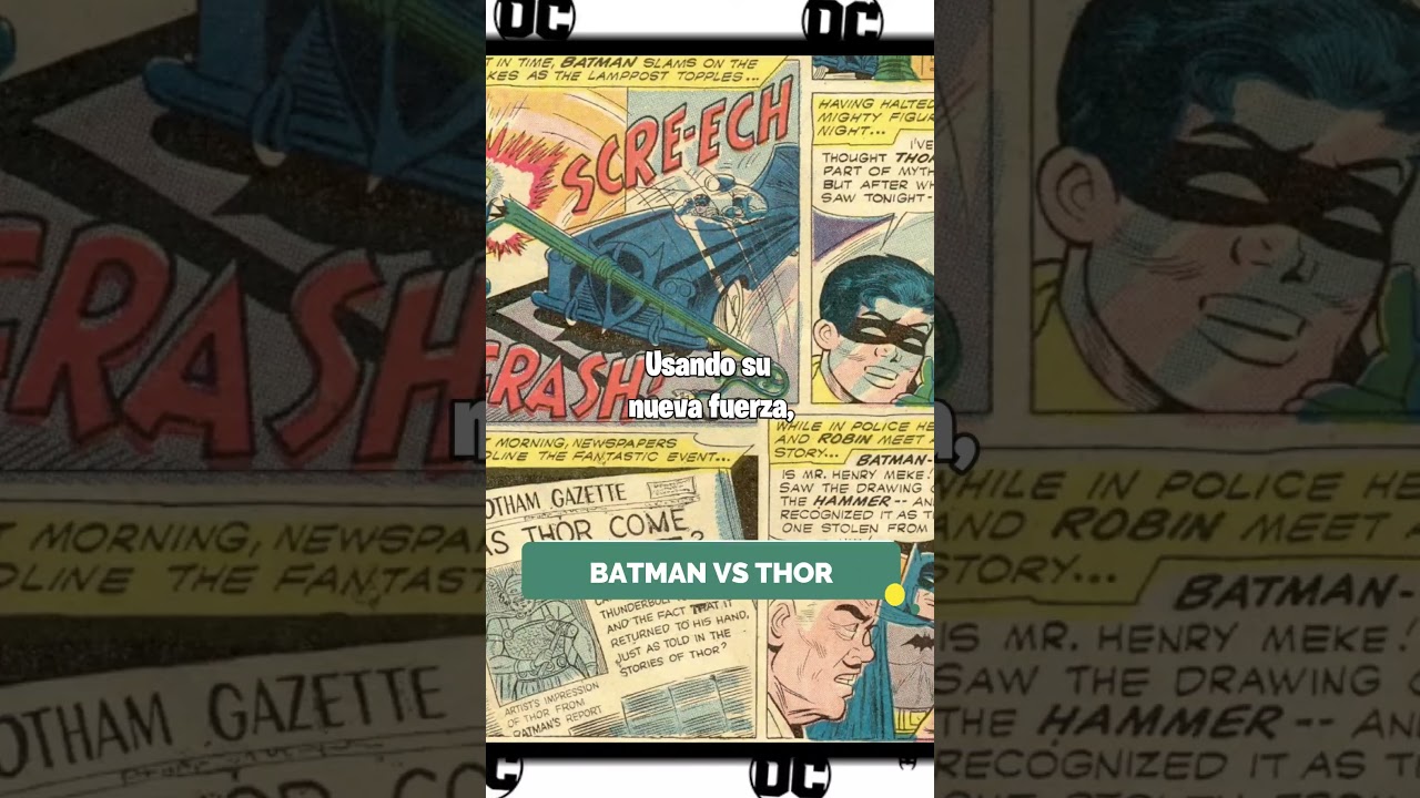 🦇​⚡​BATMAN VS THOR 🦇​⚡​| 