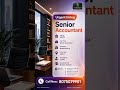 Hiring Senior Accountant Jobs| #calicut   |  #kozhikodejobs  | #shorts-