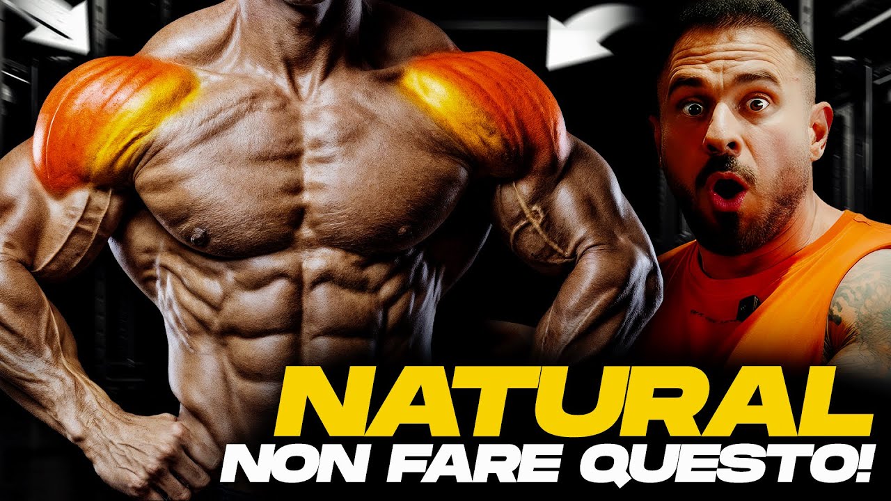 5 ERRORI PER CUI NON TI CRESCONO LE SPALLE!