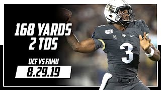 Brandon Wimbush Full Highlights Ucf Vs Famu 168 Yards, 2 Tds 8.29.19