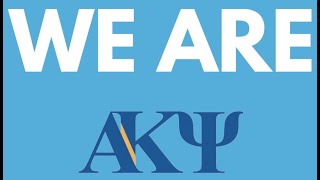 Alpha Kappa Psi Fall 2020 Promotional Video