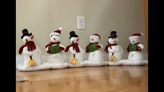 Hallmark Jingle Pals - Caroling Snowmen “We Wish You A Merry Christmas”