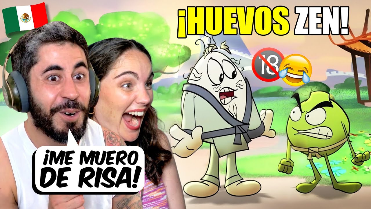 🇲🇽 REACCIONAMOS a HUEVOS ZEN MEXICANOS por PRIMERA VEZ 😱 ESPAÑOLES FLIPAN 😂
