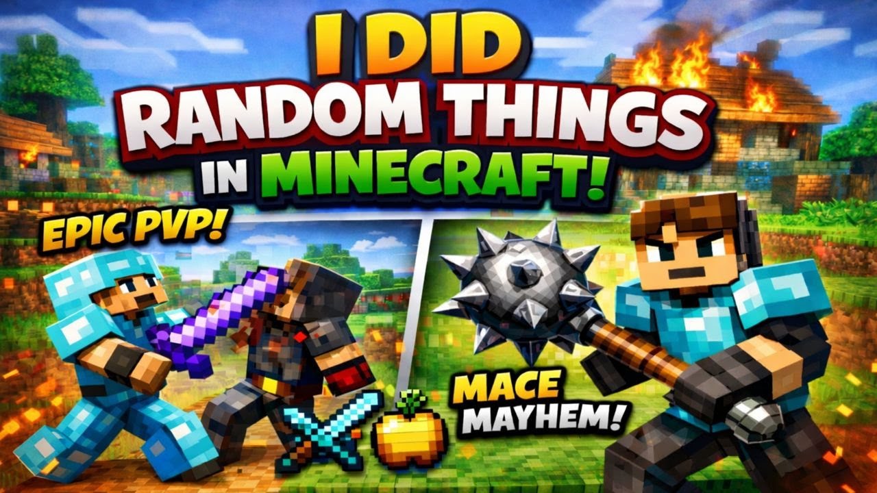I did random things in minecraft - YouTube