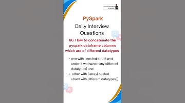 PySpark Interview Questions | Azure Data Engineer #azuredataengineer #databricks #pyspark