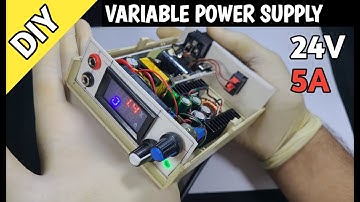 DIY Variable Lab Bench Power Supply
