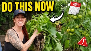 3 Things You MUST Do in Your Garden Before August Ends