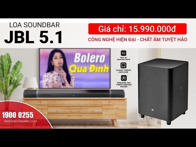 Khám phá loa Soundbar JBL Bar 5.1 Ultra HD 4K công suất 510W, Âm thanh vòm hệ thống rạp hát gia đình