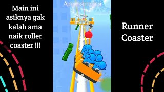 Roller coaster gameplay android | Runner Coaster free screenshot 3