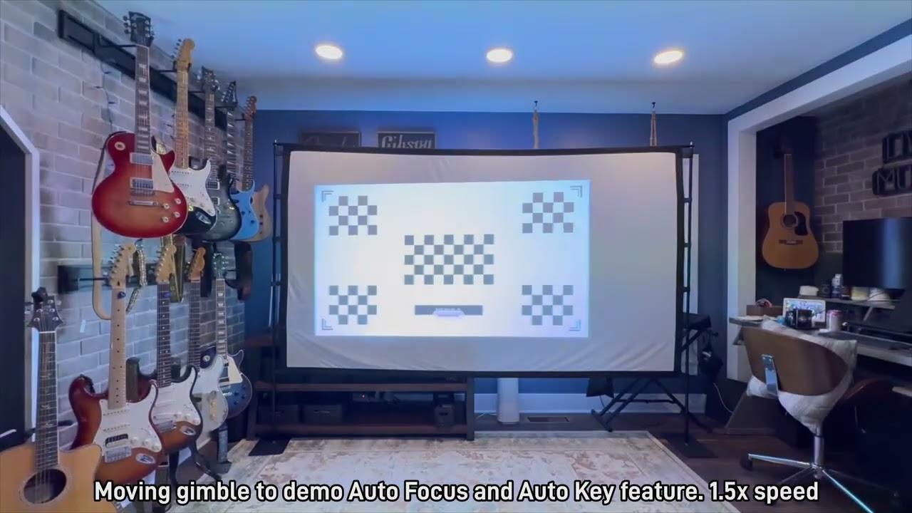 Nebula Cosmos 4k Laser Projector Brief Demo