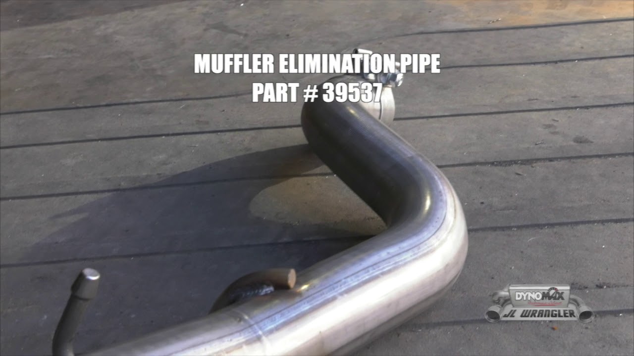 florida state football DynoMax Exhaust | Muffler Elimination Pipe for Jeep Wrangler JL