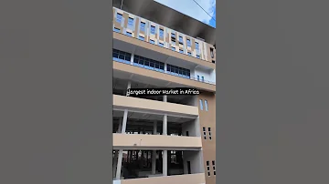 New Kariakoo Market Largest Indoor Market In Africa New Market Tanzania Daressalaam Africa 