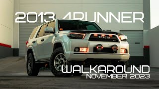 2013 4Runner build walkaround (November 2023)