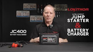 JC400 | The Ultimate Compact Jump Starter & Battery Charger