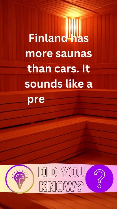 how-many-saunas-are-there-in-finland-shorts-youtube