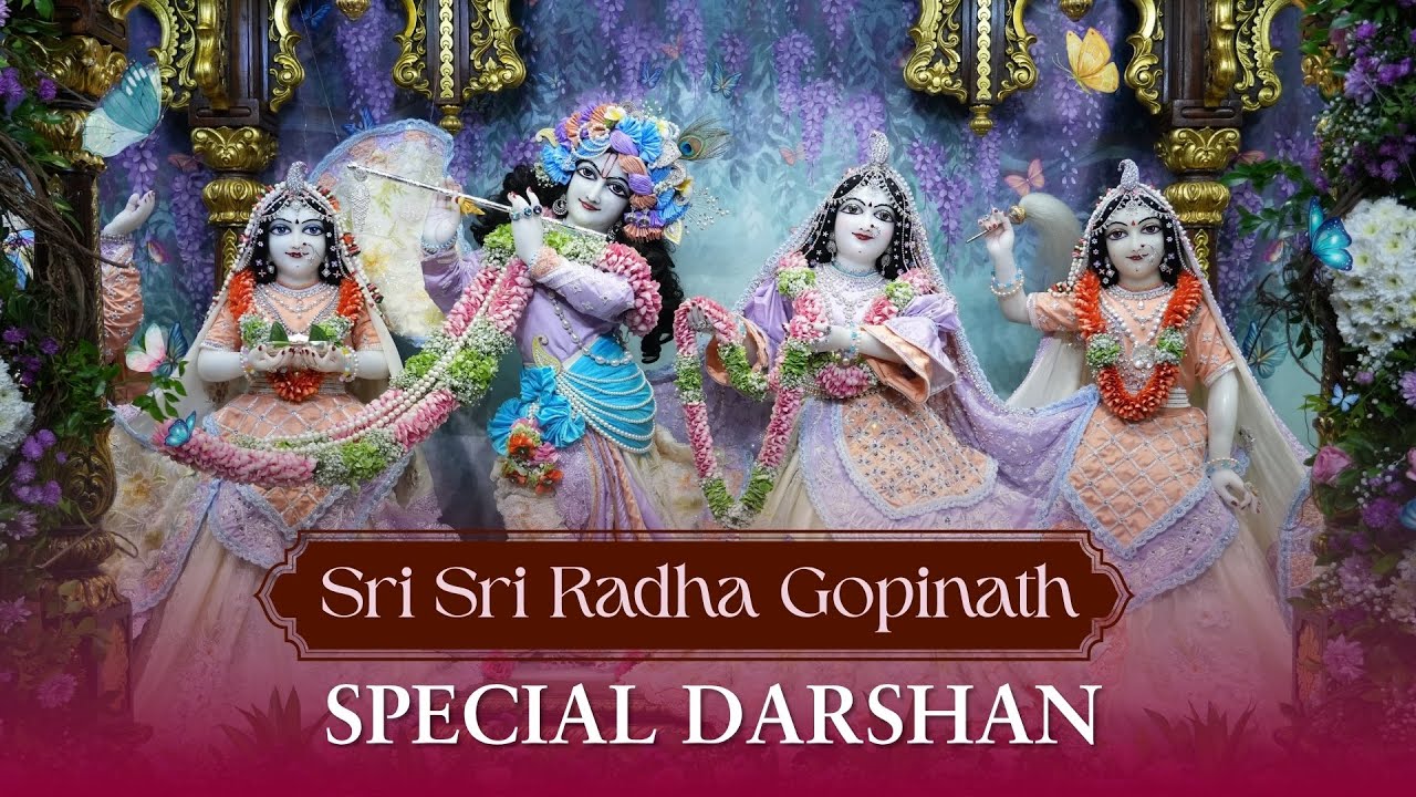 Special Darshan of Sri Sri Radha Gopinathji | ISKCON Chowpatty