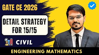 How to Score 15/15 Marks in Engineering Mathematics in GATE CE 2026 | Civil screenshot 4
