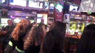 Irish Dancers perform at Winking Lizard