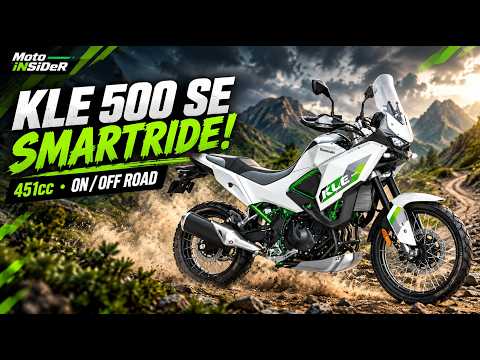 2027 Kawasaki KLE500 SE Smartride 🔥 451cc Adventure Bike Gets a Clever Clutch!
