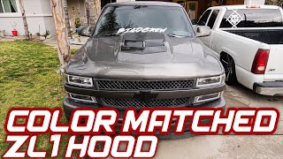 HD ZL1 HOOD GOT COLORMATCHED!