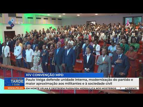 Paulo Veiga defende unidade, modernização do partido e aproximação aos militantes e à sociedade
