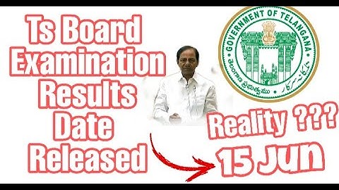 TS Board IntermediateExam Results Date Released || Result Date Explained || 15 June