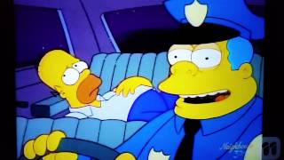 Chief Wiggum - Police Chase
